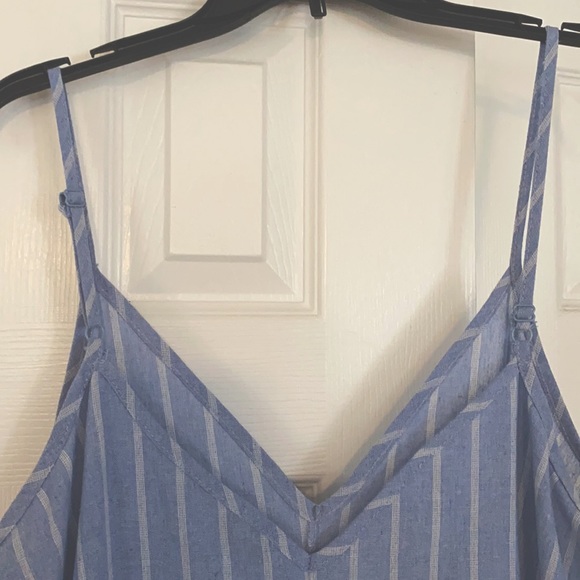 Long pin stripe maxi with pockets - Picture 5 of 8